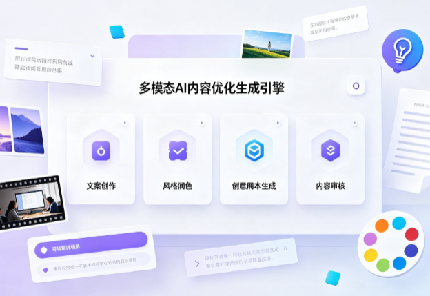 丰泽区AI智能内容优化创新 多模态生成技术丰富数字内容创作生态